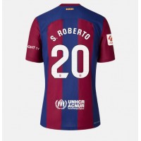 Zenski Nogometni Dres Barcelona Sergi Roberto #20 Domaci 2023-24 Kratak Rukav
